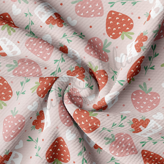 Valentines Day Bullet Textured Fabric AA1110