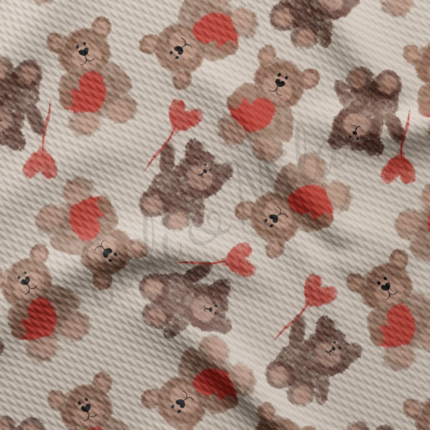 Valentines Day Bullet Textured Fabric AA1114