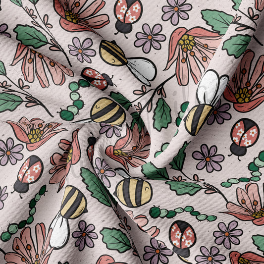 Bees Bullet Textured Fabric AA1122