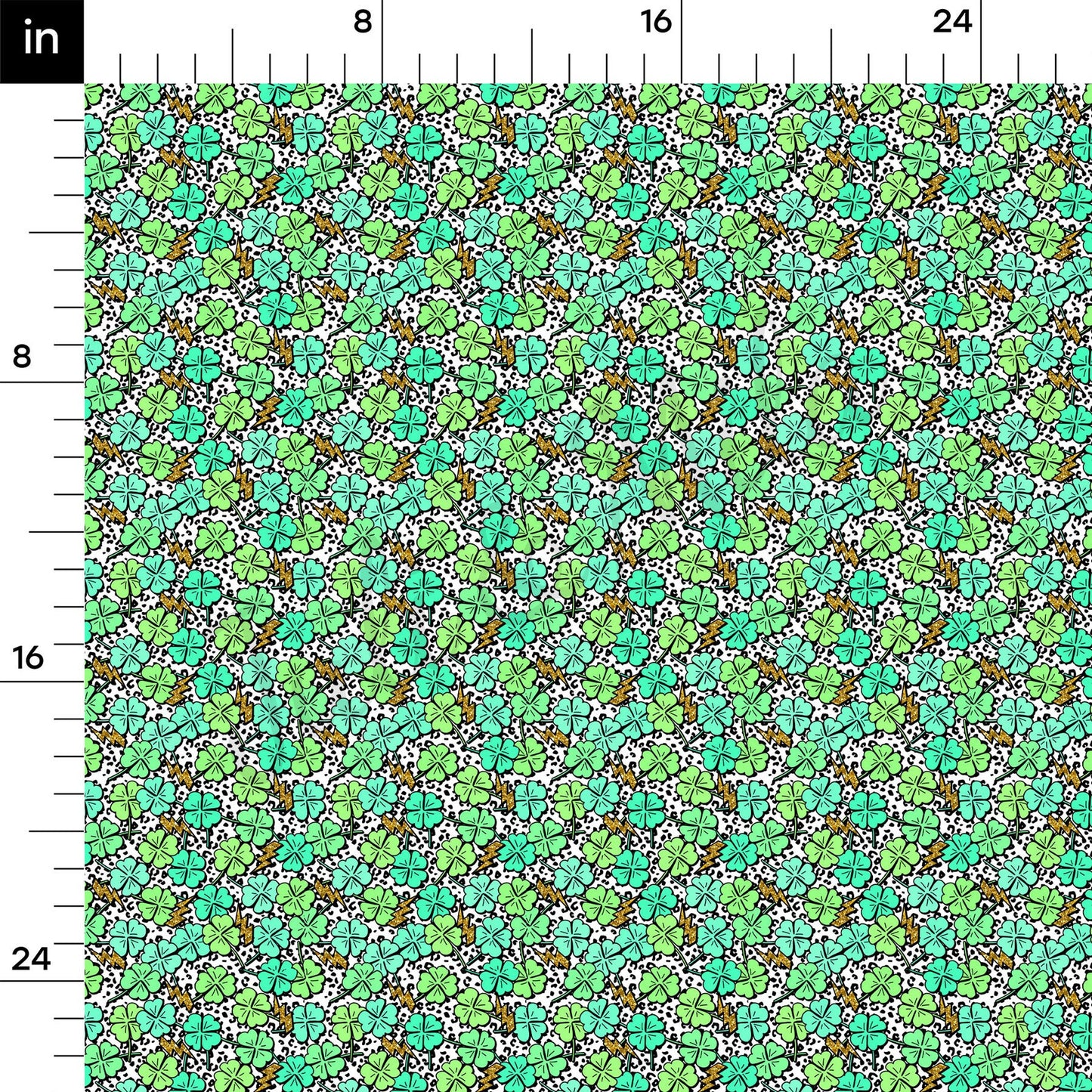 St. Patricks Day Bullet Textured Fabric AA1272