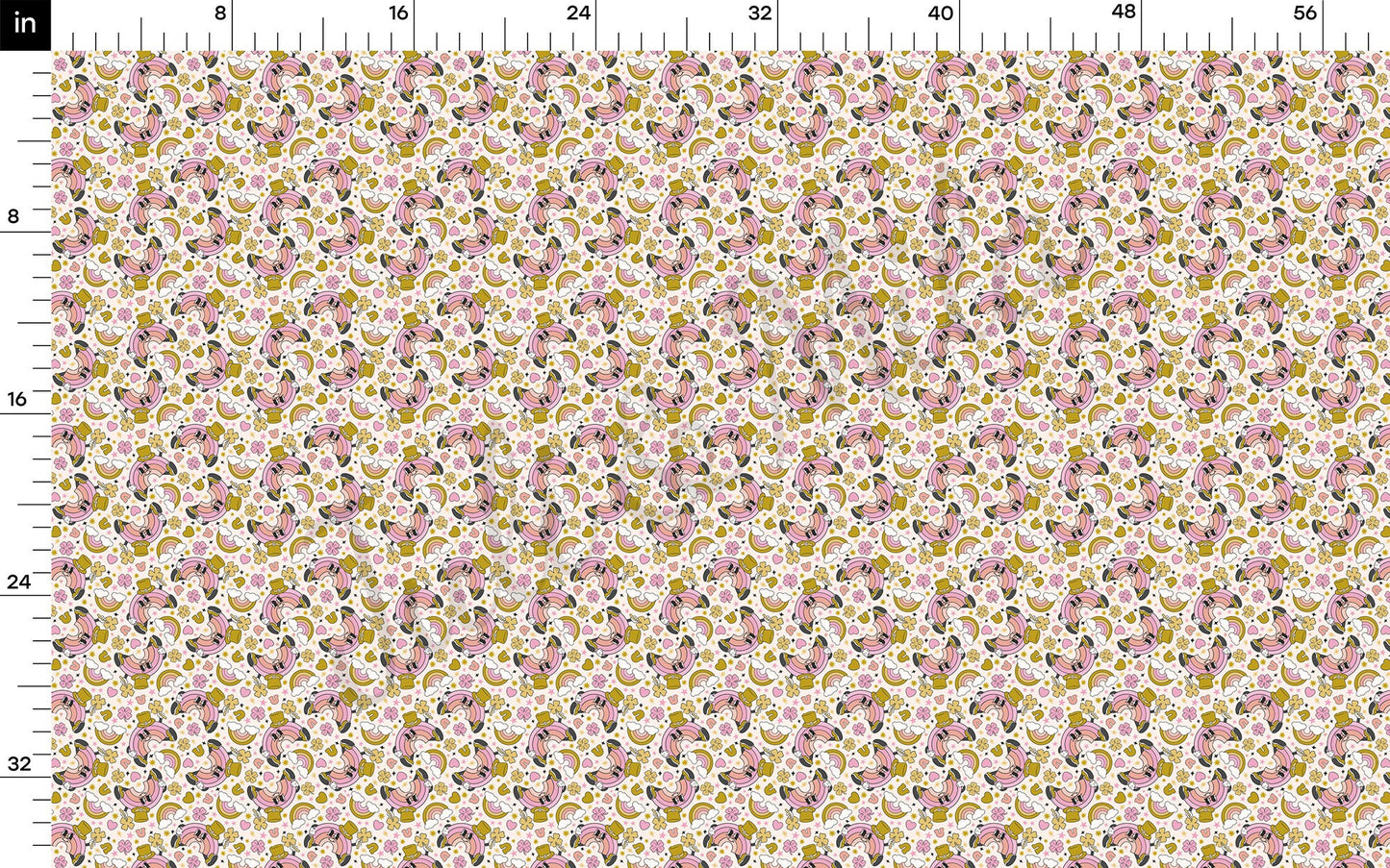 St. Patricks Day Bullet Textured Fabric AA1277