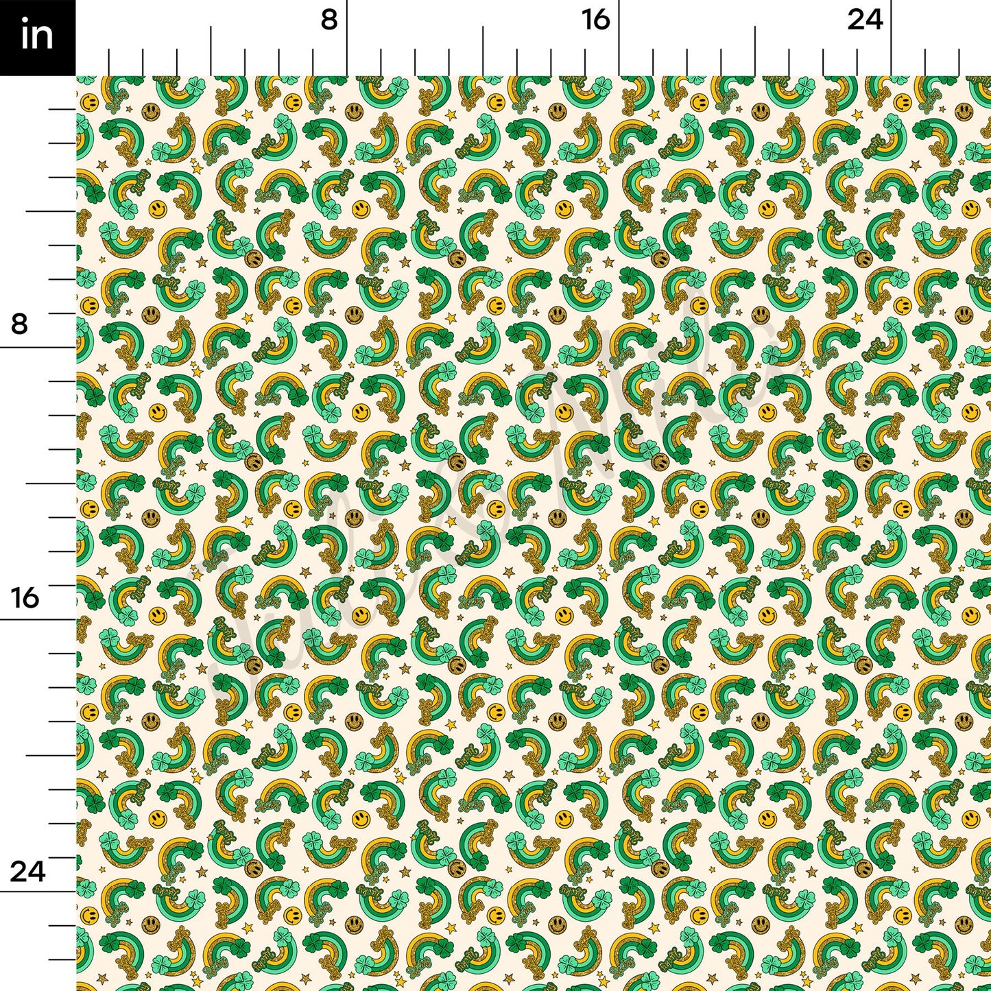 St. Patricks Day Bullet Textured Fabric A1294