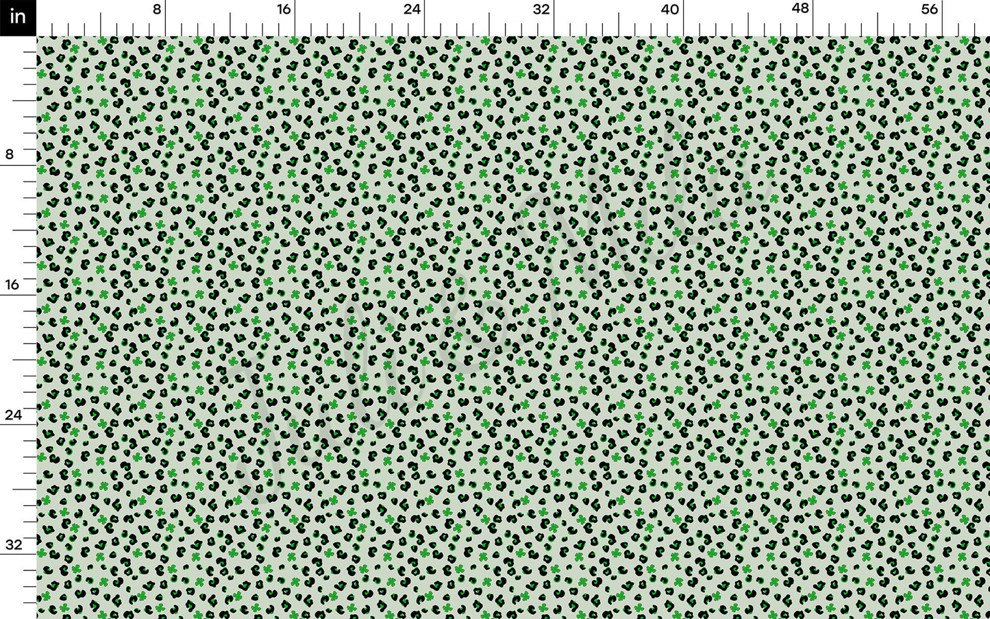 Rib Knit Fabric RBKPaintsmear66