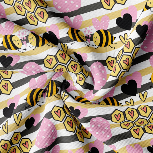 Valentines Day Bullet Textured Fabric AA1135