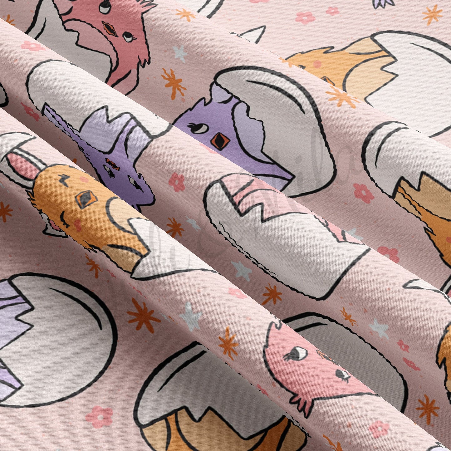 Easter Textured Fabric AA1164
