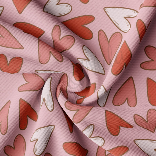 Valentines Day Bullet Textured Fabric AA1183