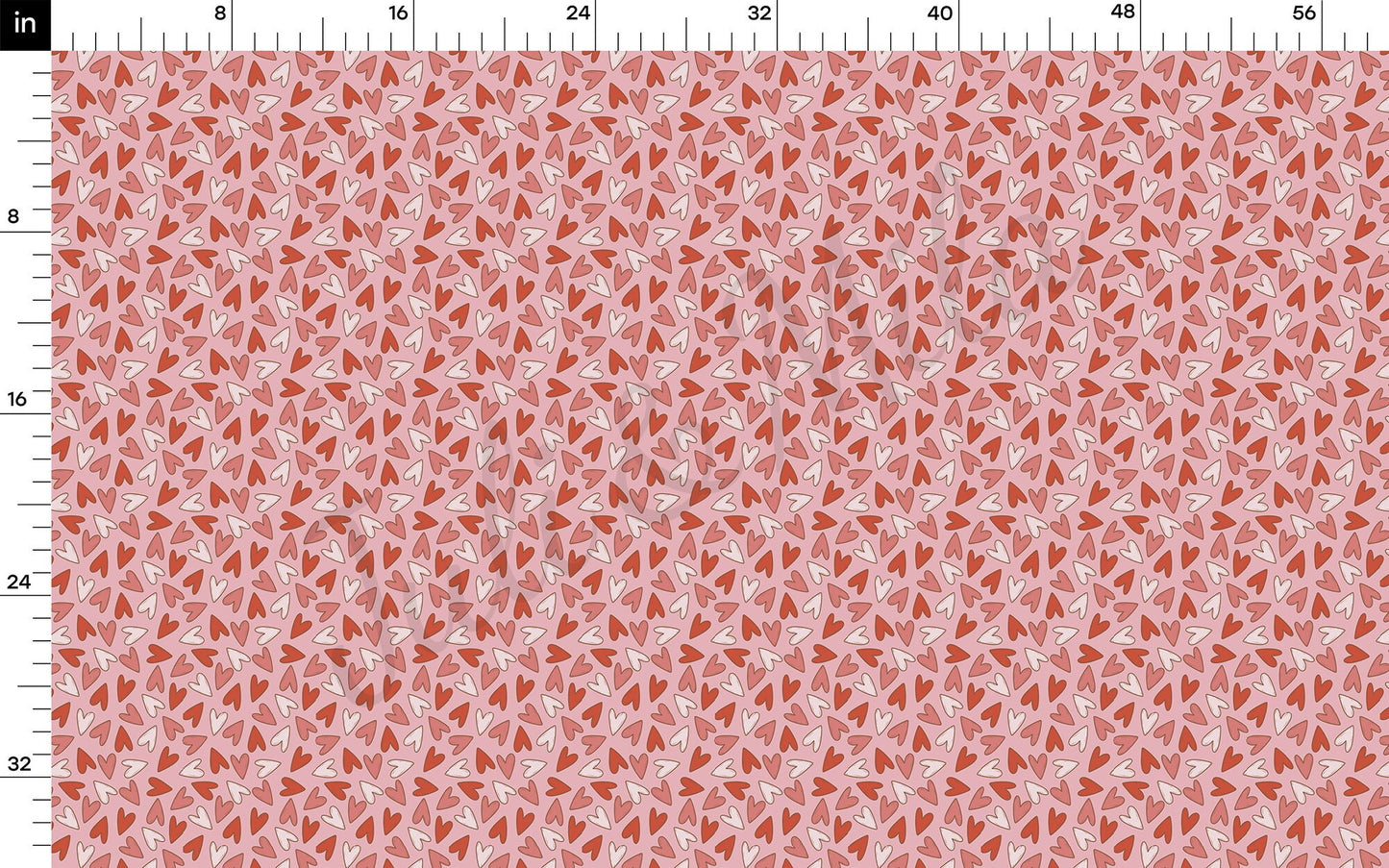 Valentines Day Bullet Textured Fabric AA1183