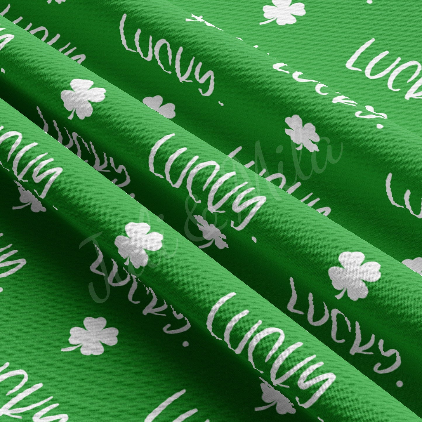 St. Patricks Day Bullet Textured Fabric AA1192