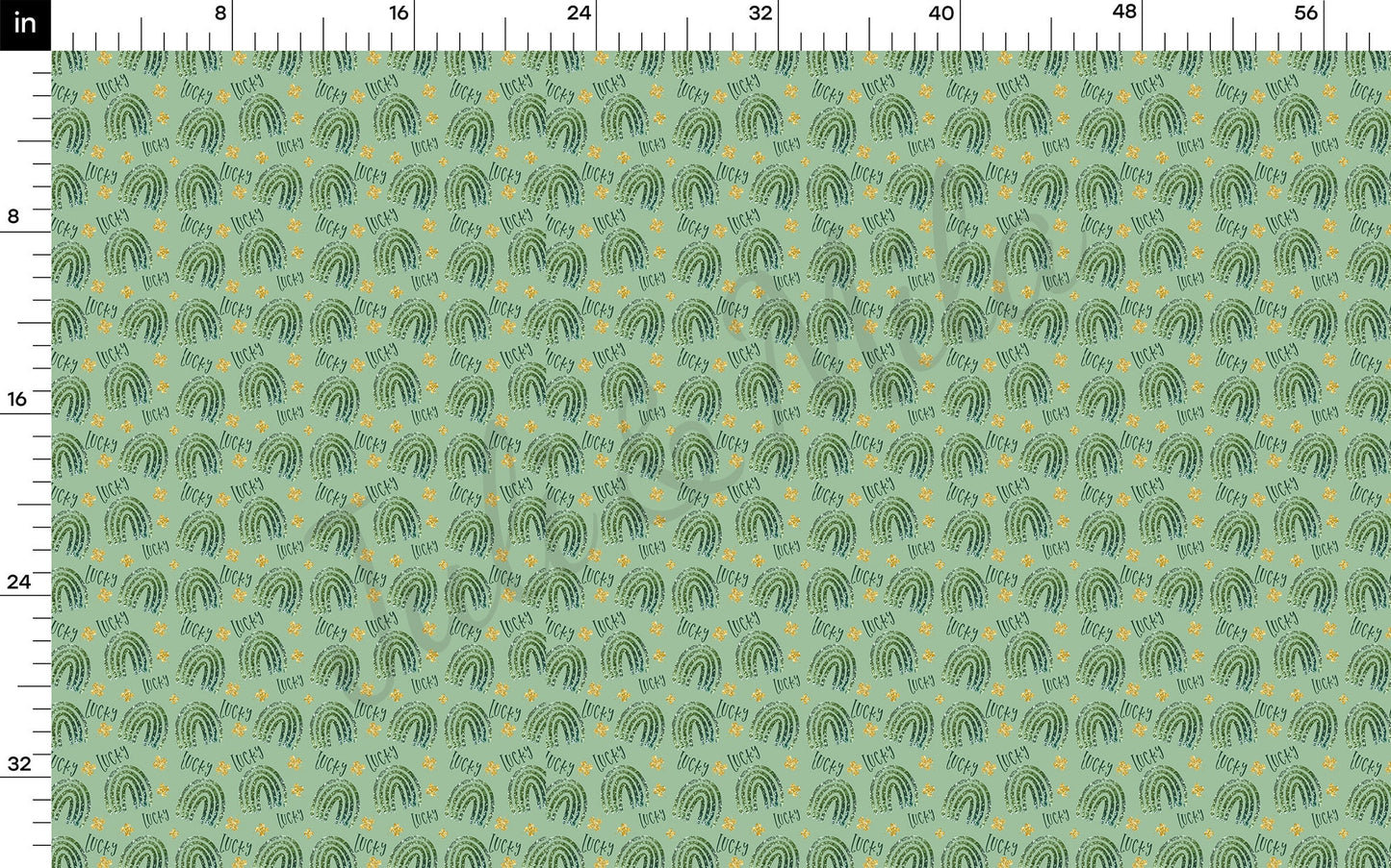 St. Patricks Day Bullet Textured Fabric AA1193