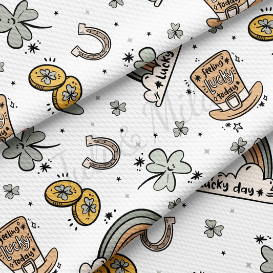 St. Patricks Day Bullet Textured Fabric AA1194