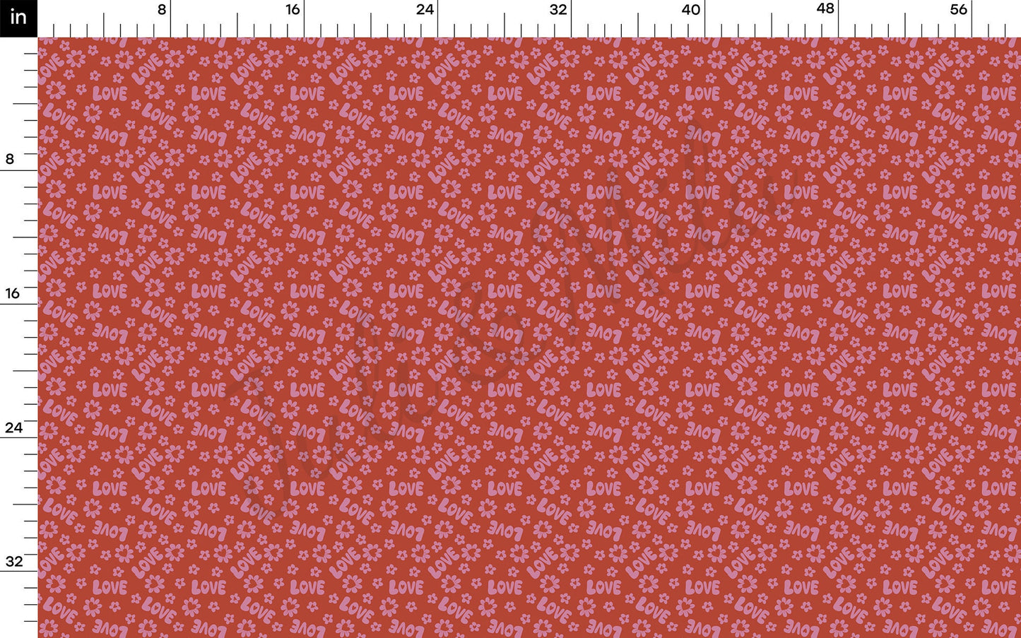 Valentines Day Bullet Textured Fabric AA1198