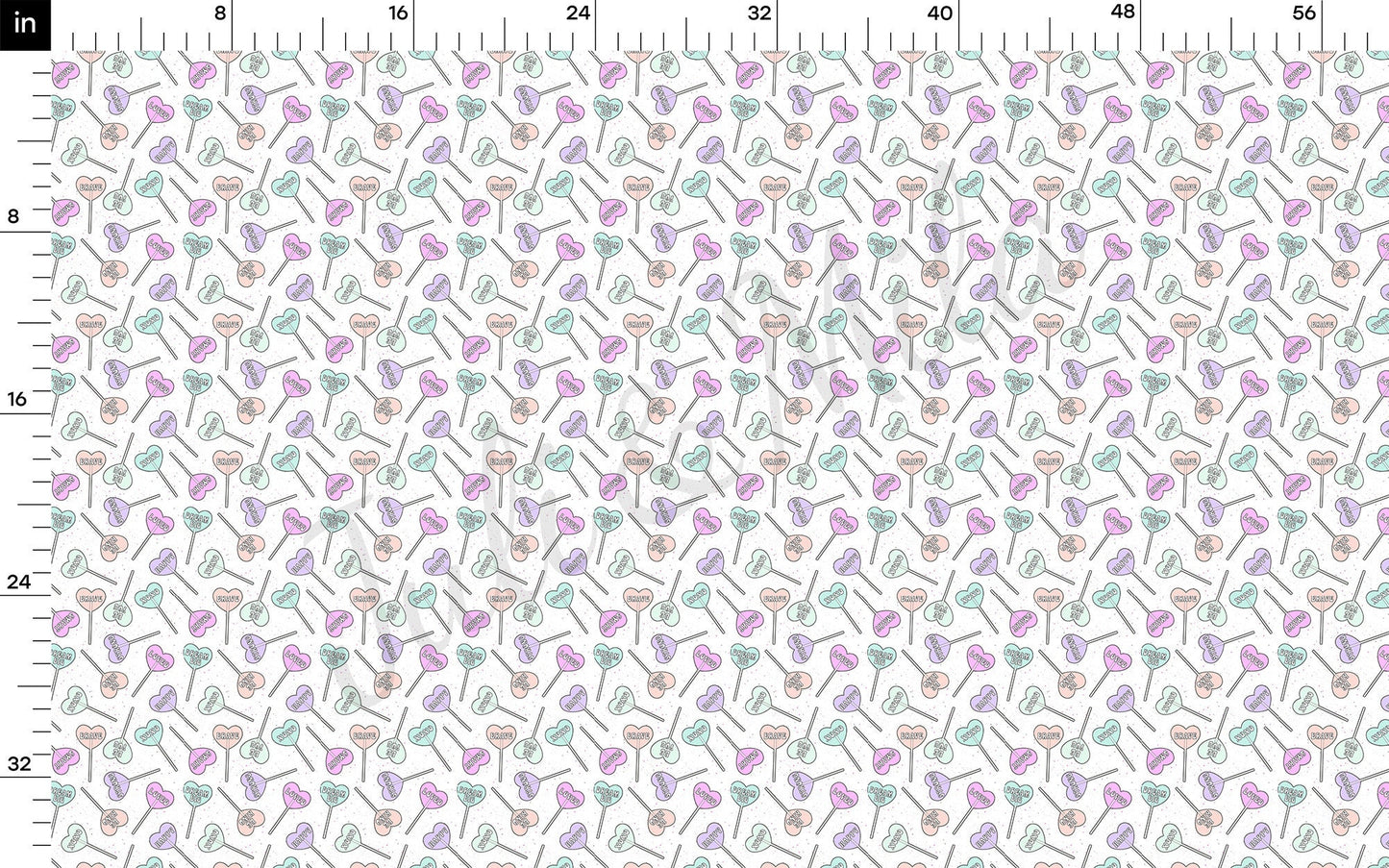 Valentines Day Bullet Textured Fabric AA1199