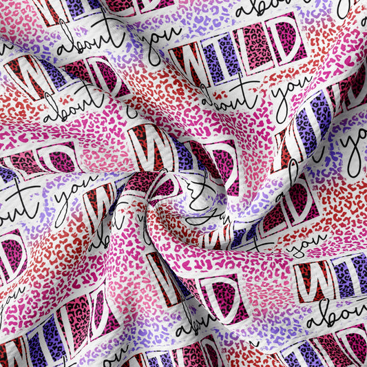 Valentines Day Bullet Textured Fabric AA1217