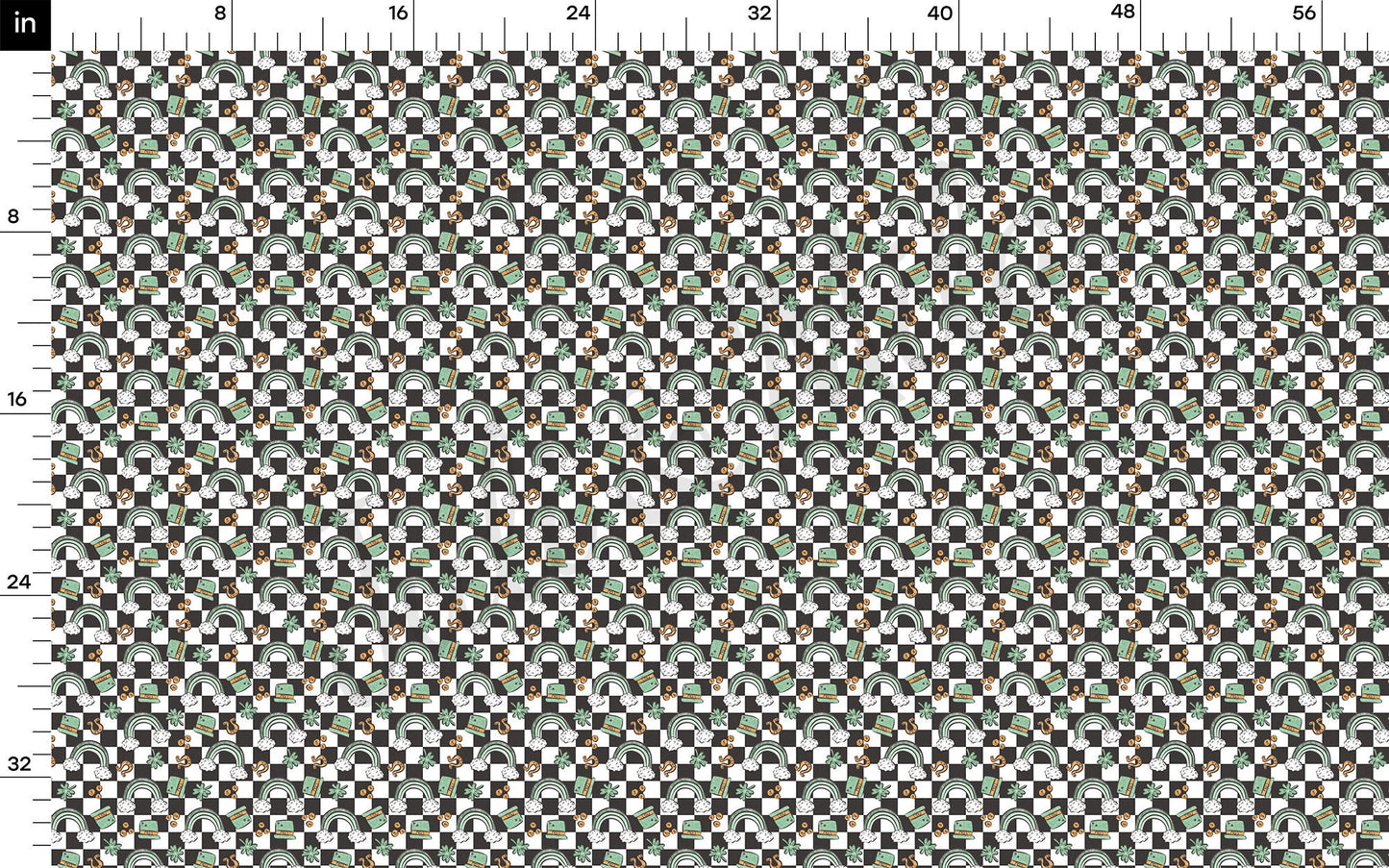 St. Patricks Day Bullet Textured Fabric AA1239