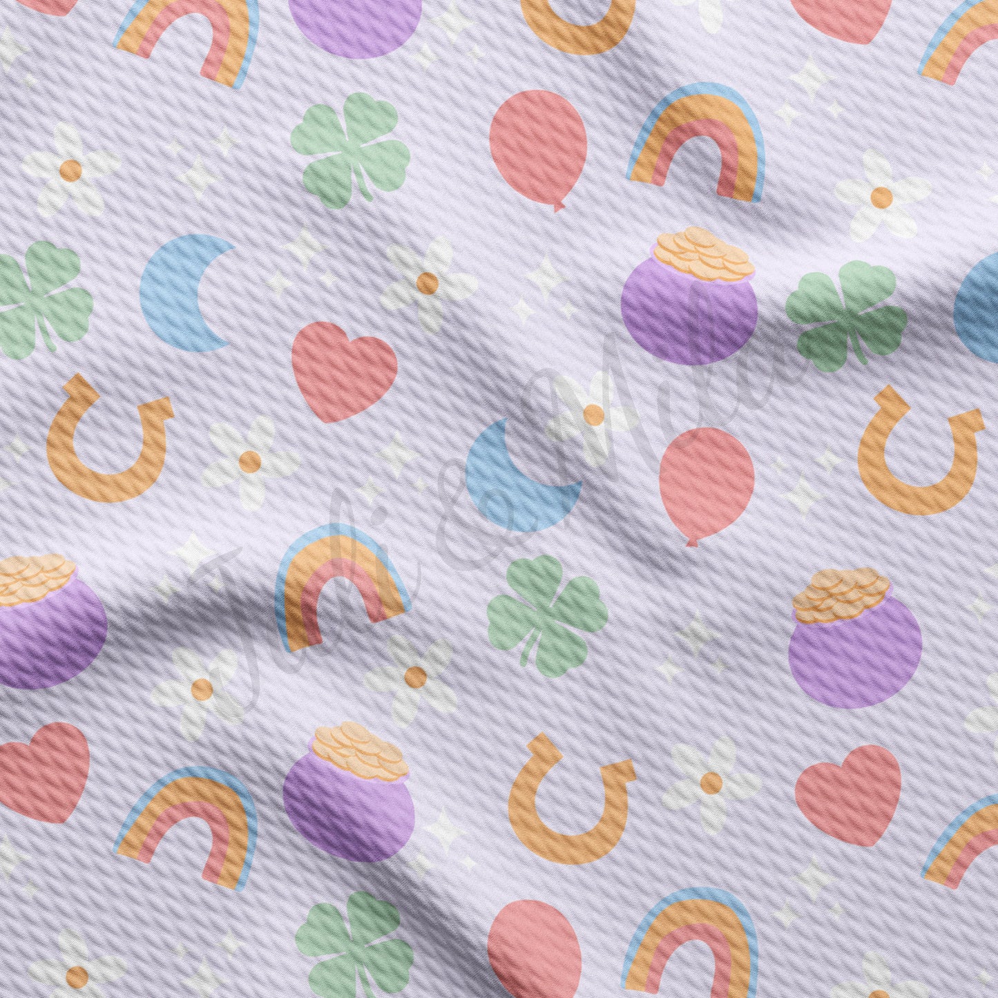 St. Patricks Day Bullet Textured Fabric AA1250