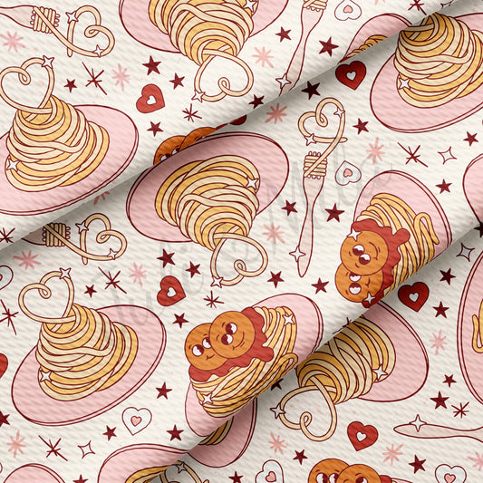 Valentines Day Bullet Textured Fabric AA1261
