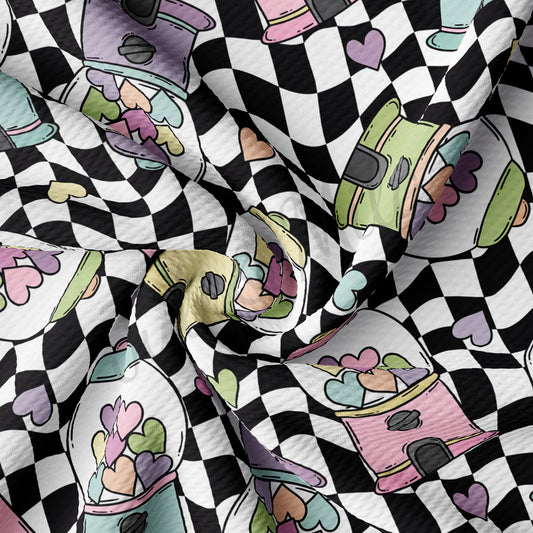 Valentines Day Bullet Textured Fabric AA1344