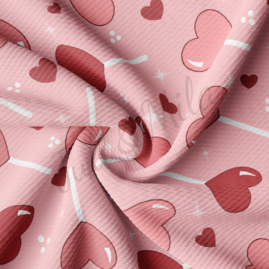 Valentines Day Bullet Textured Fabric AA1340
