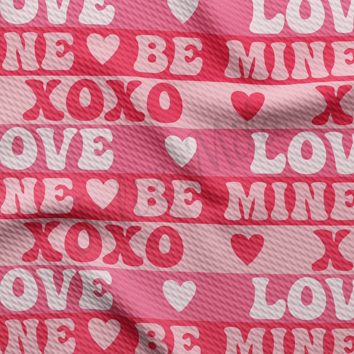 Valentines Day Liverpool Bullet Textured Fabric AA1317