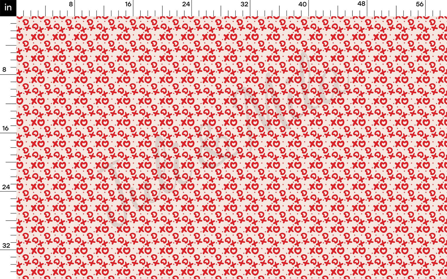 Valentines Day Bullet Textured Fabric AA1312