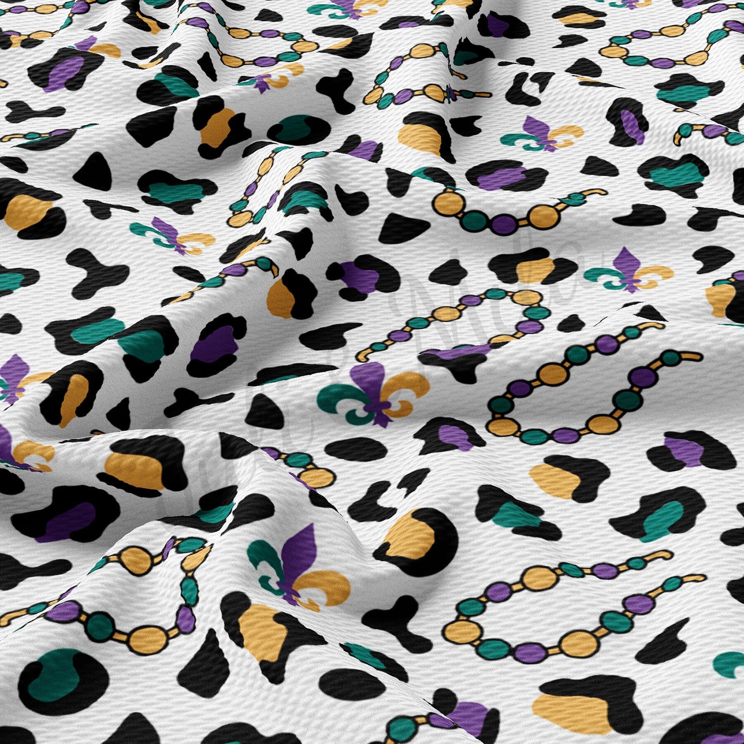 Mardi Gras Bullet Textured Fabric AA1357