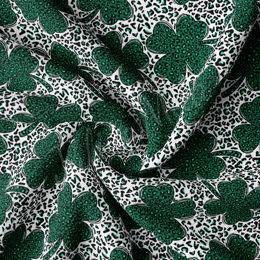 St. Patricks Day Bullet Textured Fabric AA1365
