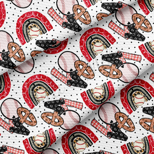 Baseball Bullet Textured Fabric AA1369