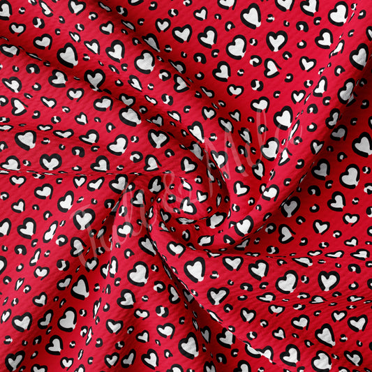 Valentines Day Bullet Textured Fabric AA1318