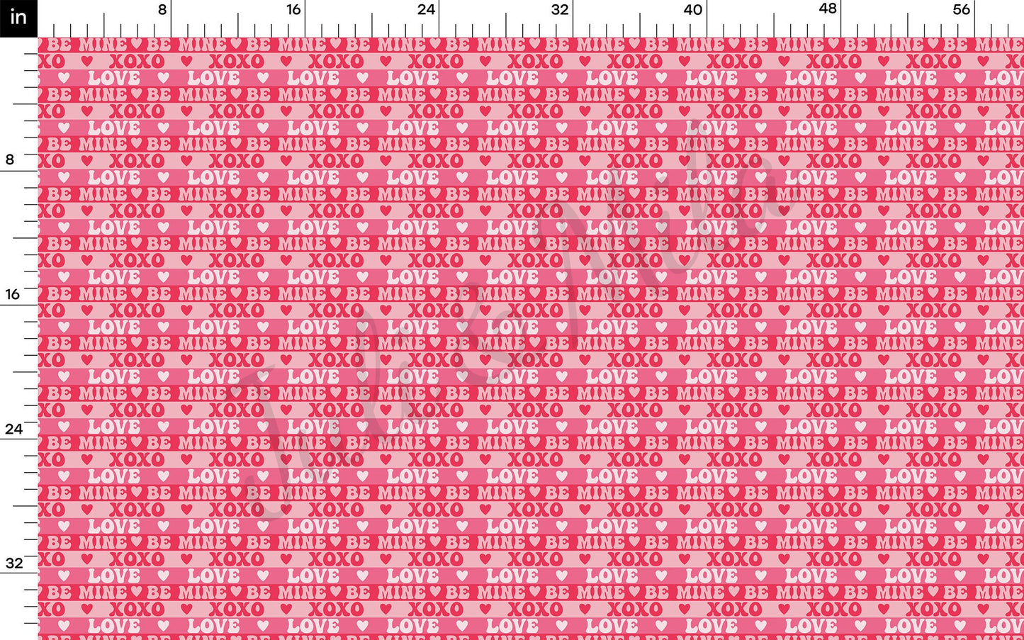 Valentines Day Liverpool Bullet Textured Fabric AA1317