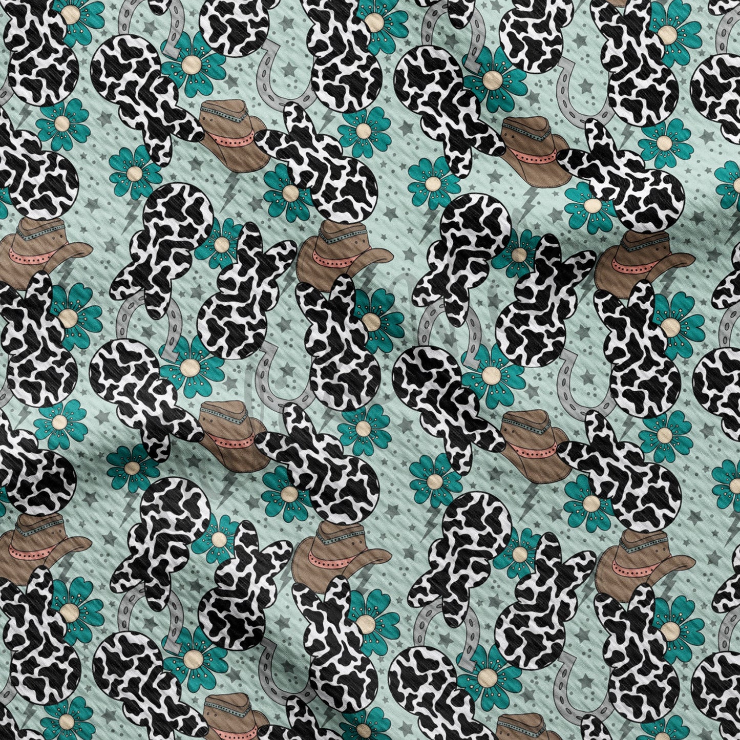 Printed Bullet Textured Fabric AA1354