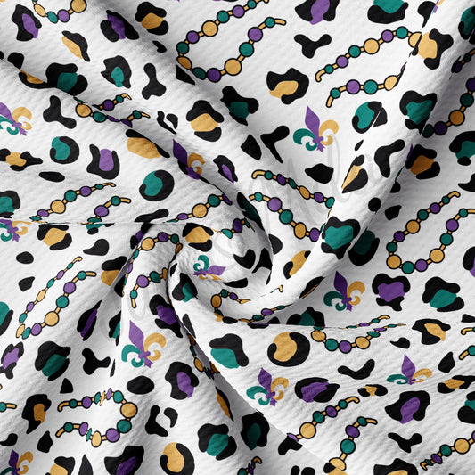 Mardi Gras Bullet Textured Fabric AA1357