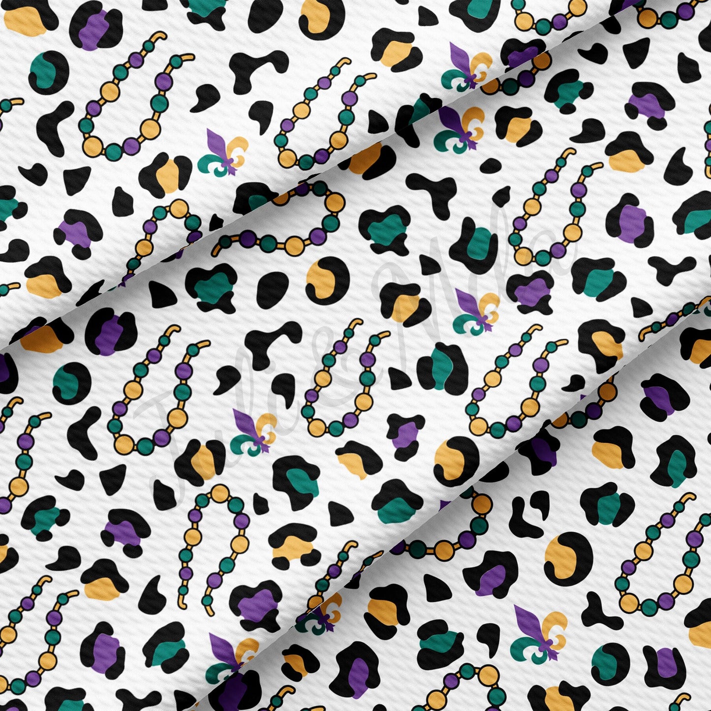 Mardi Gras Bullet Textured Fabric AA1357