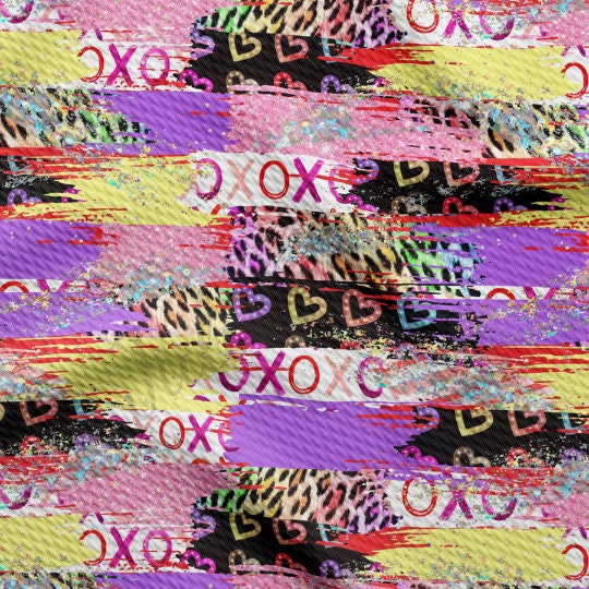 Valentines Day Liverpool Bullet Textured Fabric2
