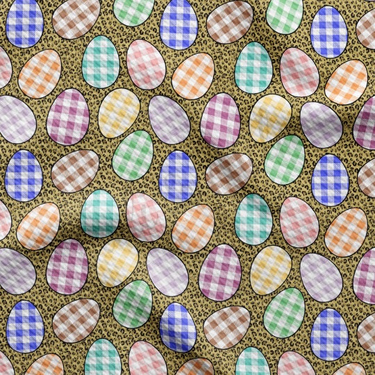 Easter Liverpool Bullet Textured Fabric by the yard 4Way Stretch Solid Strip Thick Knit Jersey Liverpool Fabric13