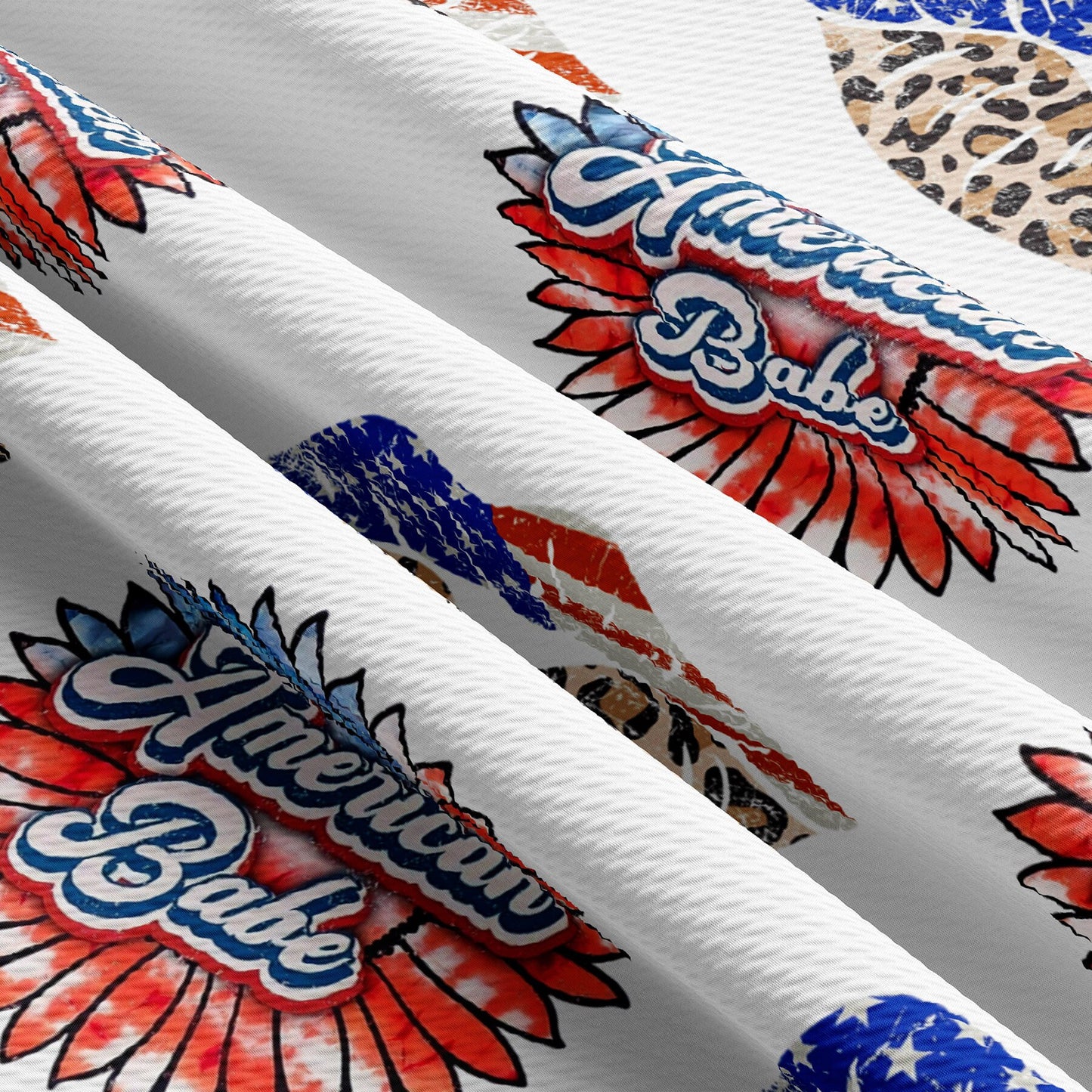American Babe Patriotic 4th of July Fabric AA1370