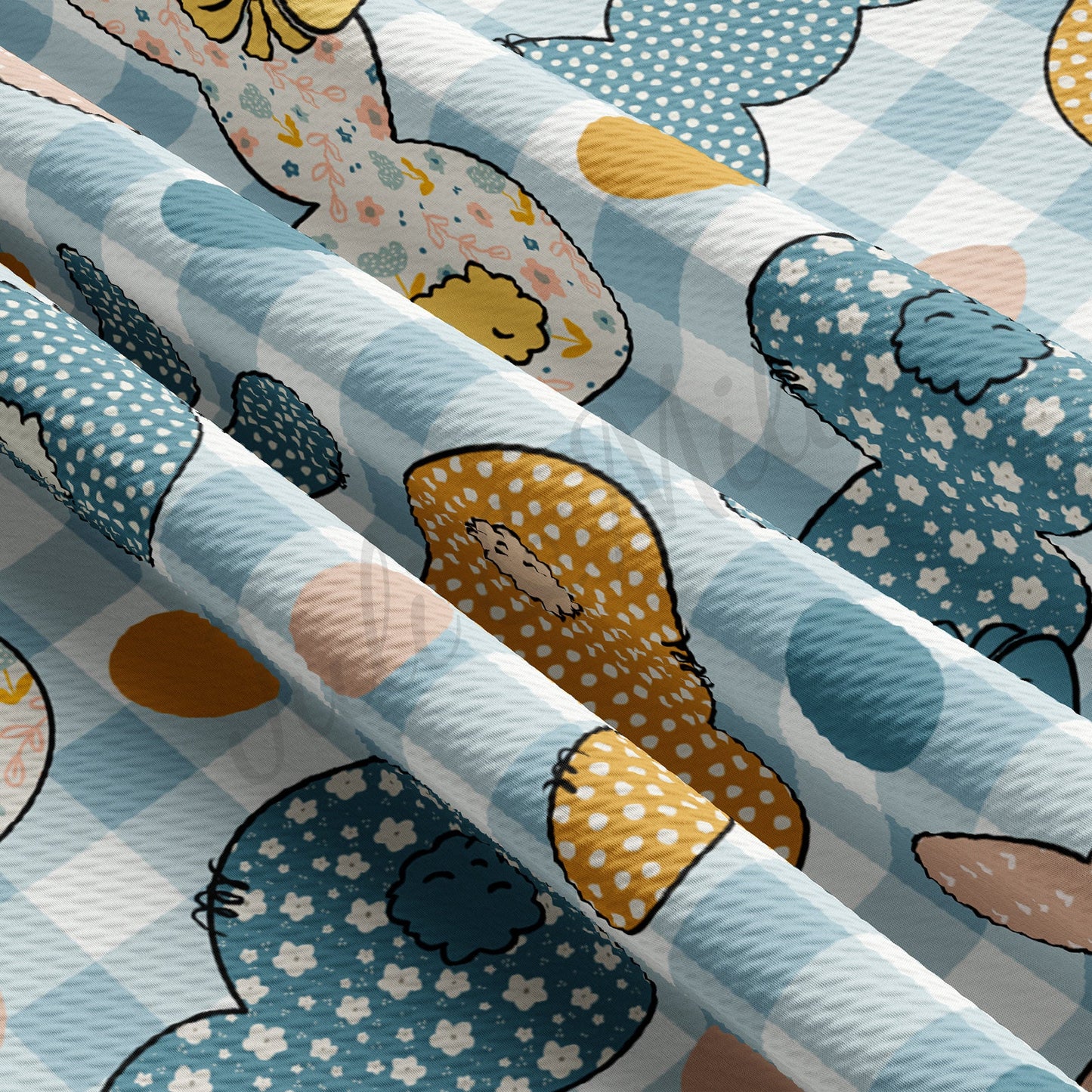 Easter Bullet Textured Fabric AA1371