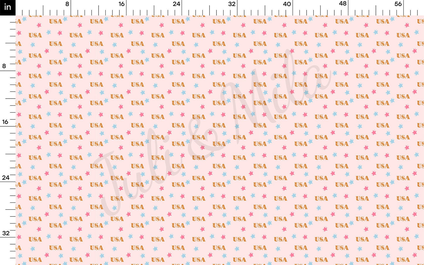 Patriotic 4th of July Bullet Textured Fabric AA1405