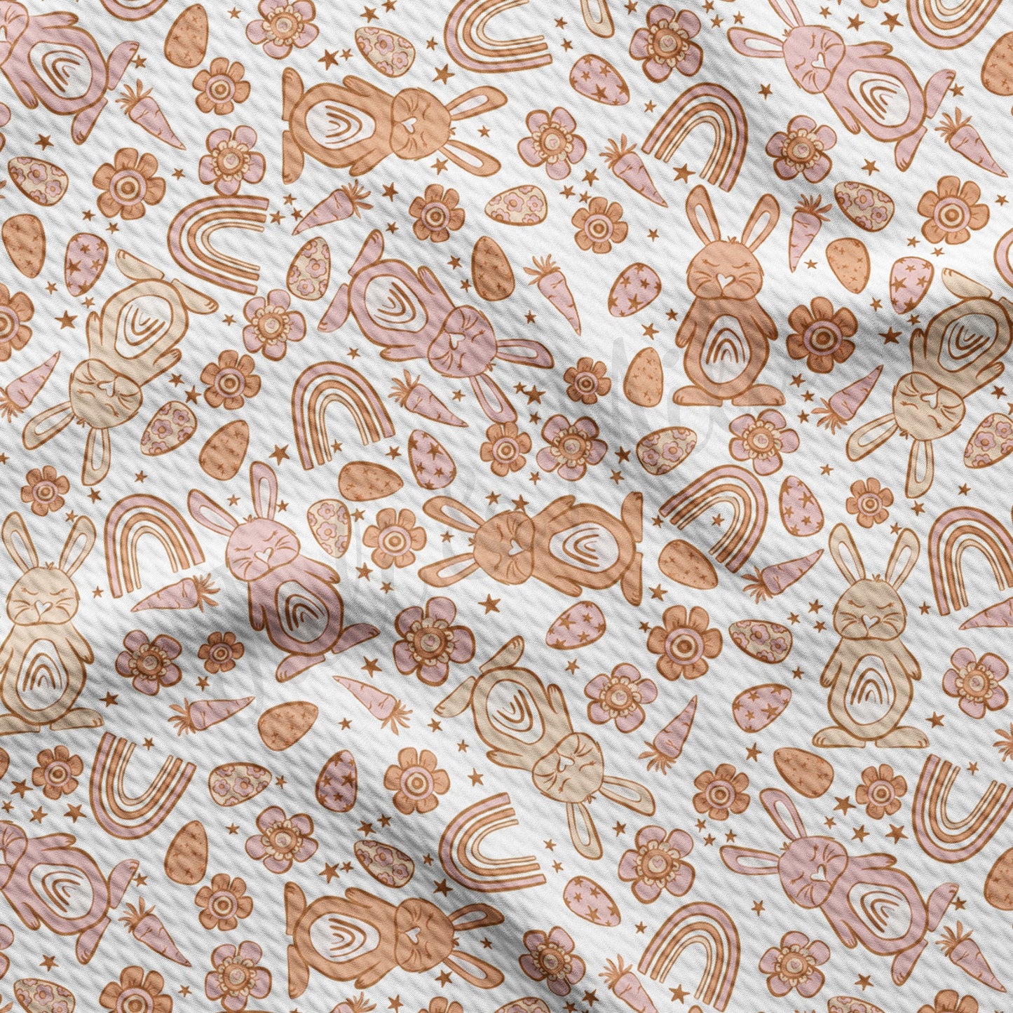 Rib Knit Fabric by the Yard Ribbed Jersey Stretchy Soft Polyester Stretch Fabric 1 Yard RBK1380