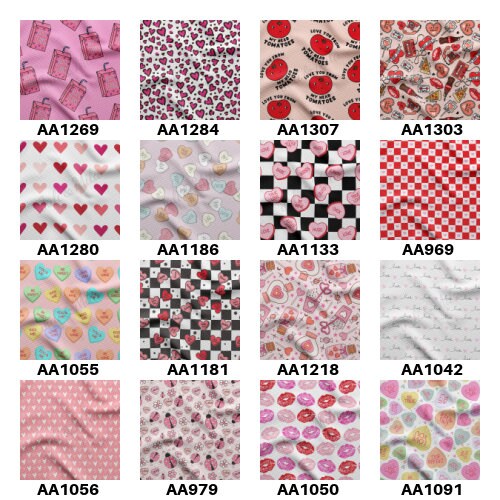 Valentines Day Bullet Textured Fabric Fabric8