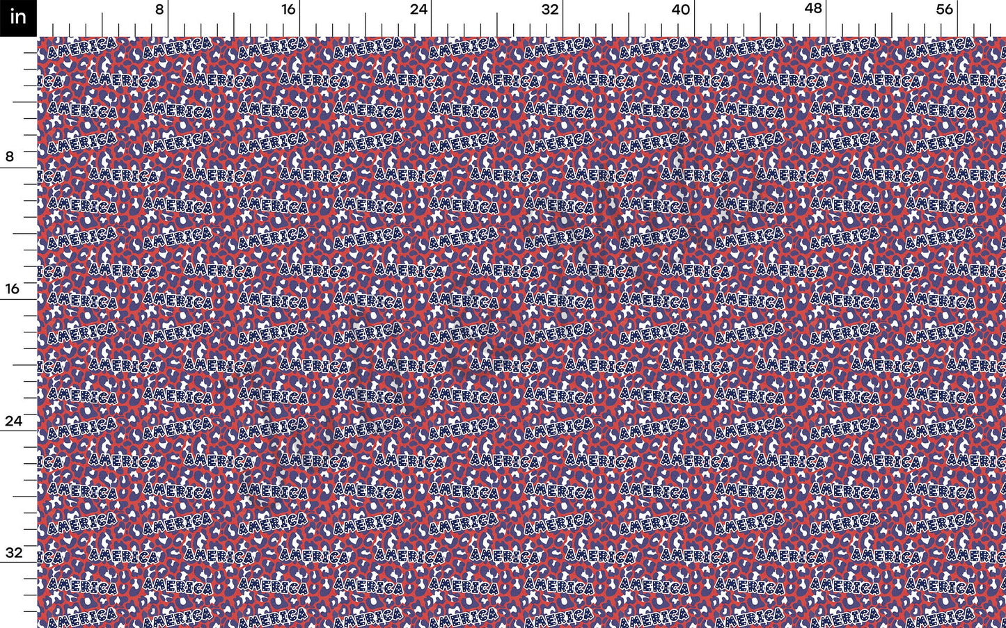 Patriotic 4th of July Bullet Textured Fabric AA1413