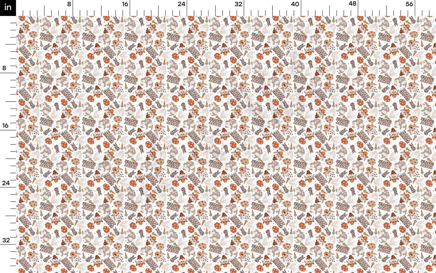 Easter Howdy Bullet Textured Fabric AA1425