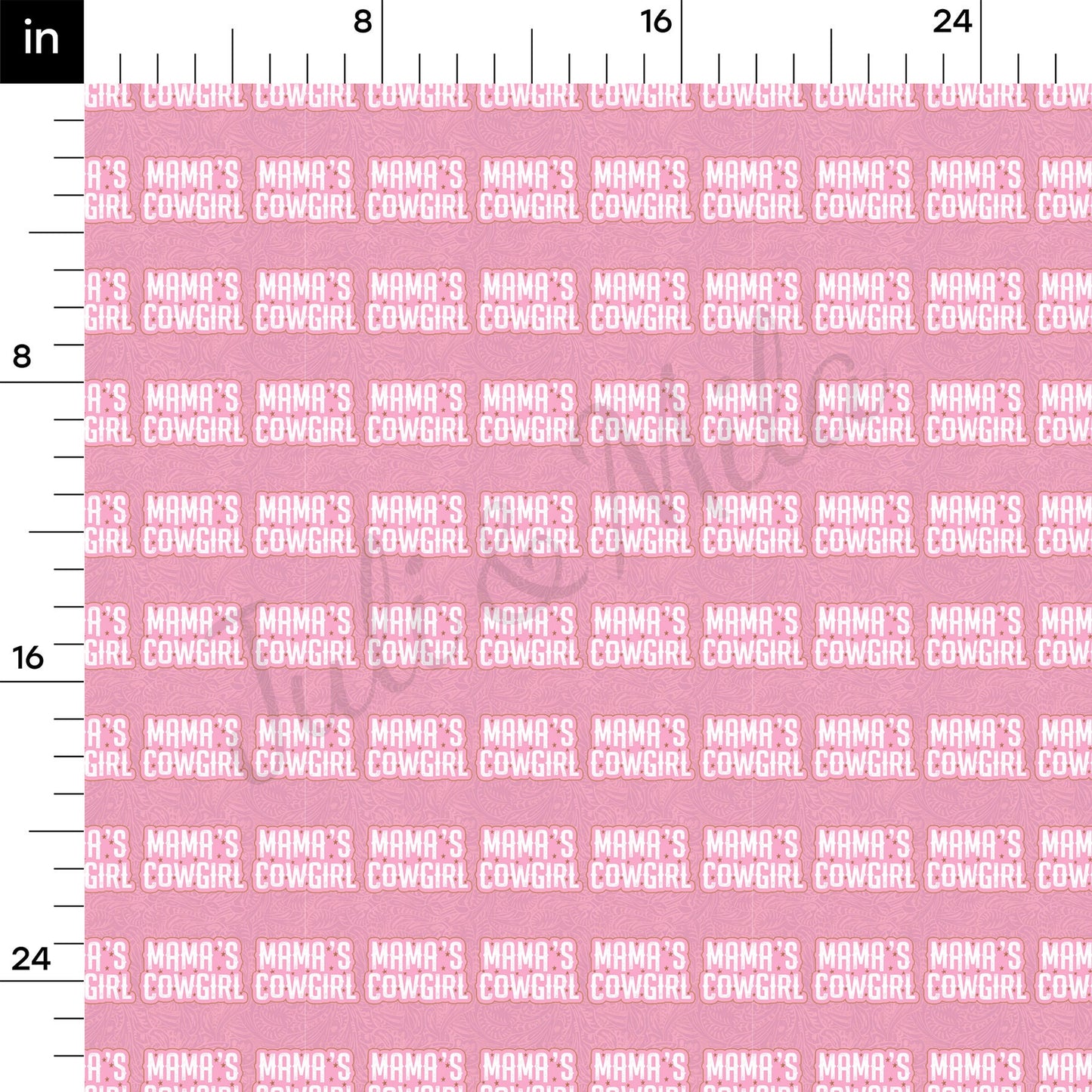 Mothers Cowgirl Bullet Textured Fabric AA1445