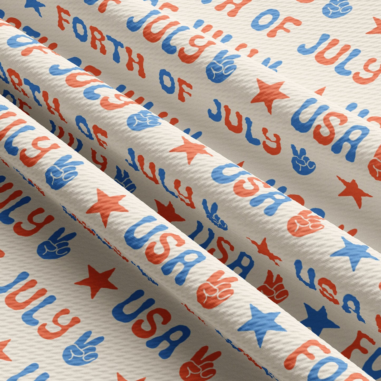 Patriotic Bullet Textured Fabric AA1478