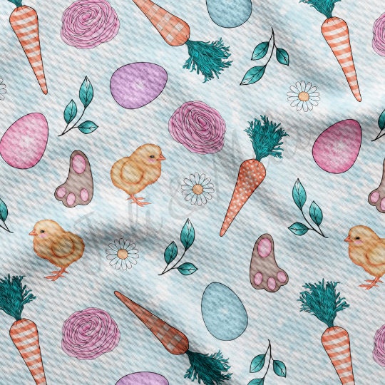 Easter Liverpool Bullet Textured Fabric by the yard 4Way Stretch Solid Strip Thick Knit Jersey Liverpool Fabric13