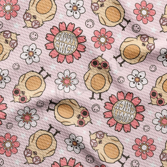 Easter Liverpool Bullet Textured Fabric by the yard 4Way Stretch Solid Strip Thick Knit Jersey Liverpool Fabric13