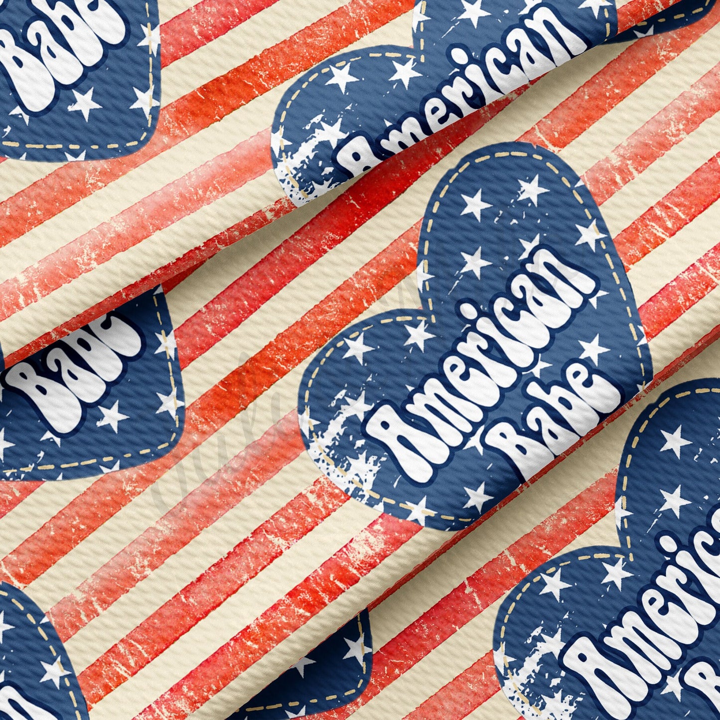 American Patriotic 4th of July Bullet Textured Fabric AA1410