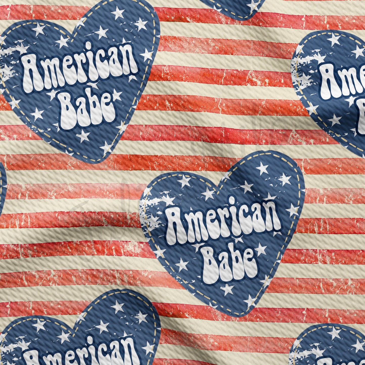 American Patriotic 4th of July Bullet Textured Fabric AA1410