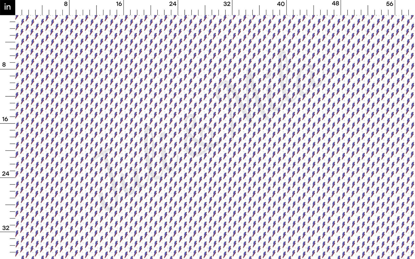 Patriotic 4th of July Bullet Textured Fabric AA1433