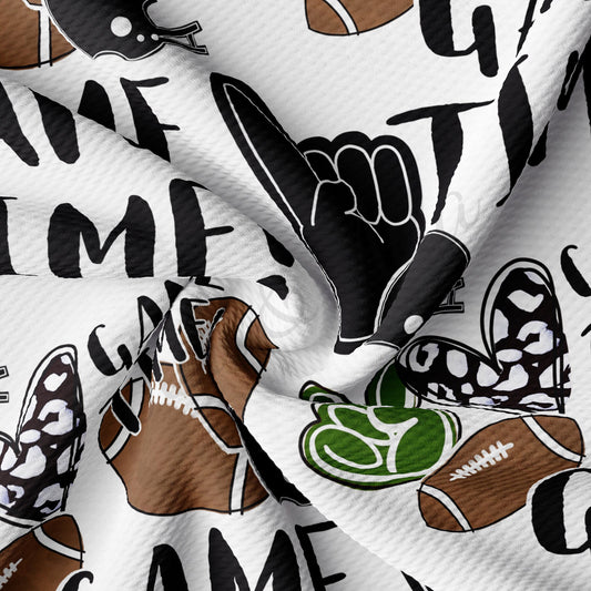 Football Bullet Textured Fabric AA1438