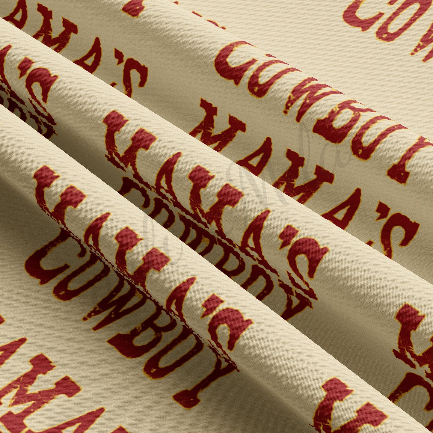 Mamas Cowboy Bullet Textured Fabric AA1444